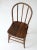 Wood Antique Spindle Back Chair For Sale - Image 7 of 10