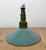 Industrial Petrol Enamel Military Pendant Lamp with Cast Aluminium Top, 1960s For Sale - Image 14 of 17