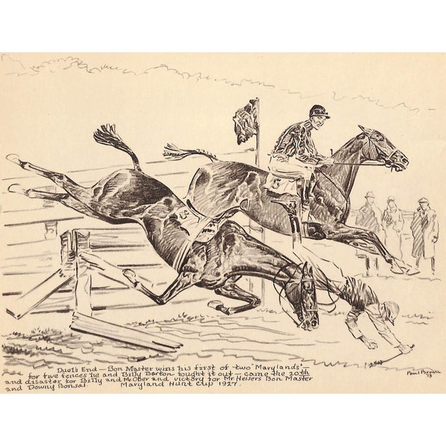 Art Sz: 9 1/2"H x 12 1/2"W 1933 Proof Plate for 'Spills and Thrills' Published by Charles Scribner's Sons New York 1933