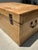 Late 19th Century Chinese Vellum / Parchment Trunk With Original Red Pigskin Interior & Key For Sale - Image 4 of 18