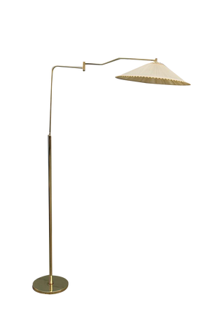 Floor Lamp in Brass from Interlux, Italy, 1950s
