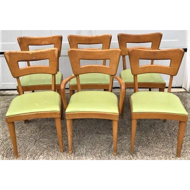 Heywood Wakefield Dining Set - 7 Pieces | Chairish (632 x 632 Pixel)
