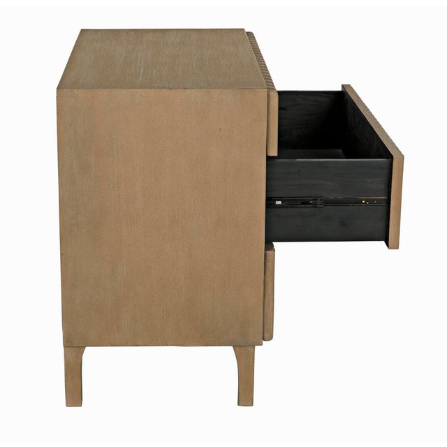 Wood NOIR Daryl Dresser in Weathered For Sale - Image 7 of 10