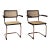 1990s Cesca Chairs by Marcel Breuer Attributed, Set of 2 For Sale