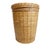 1980s Woven Wicker Lidded Small Hamper For Sale - Image 5 of 7