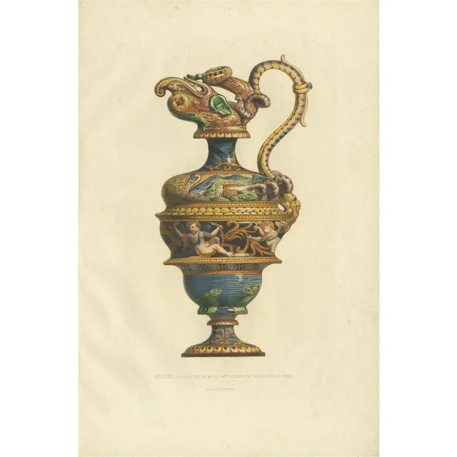 Delange, Ewer of Mr. Le Bon Gustave Rothschild, 1869, Paper For Sale - Image 6 of 6