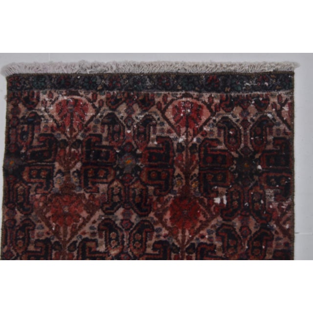 Small Oushak Decorative Vintage Rug For Sale - Image 4 of 9