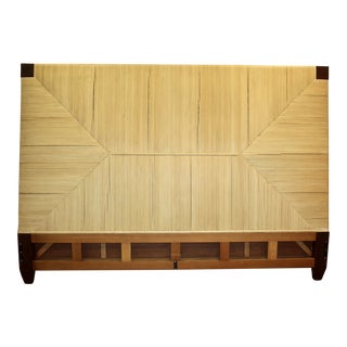 Vintage Merbau Collection King Headboard by Donghia Furniture For Sale