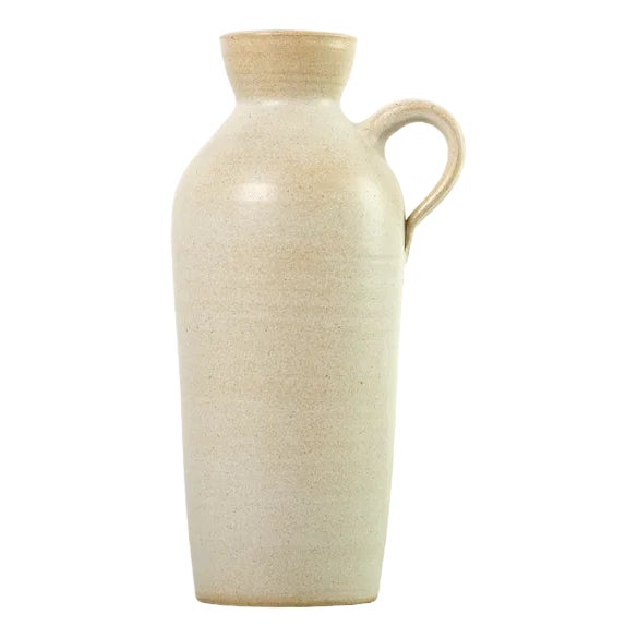 Mid-Century Danish Ceramic Vase, 1960s For Sale