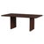 Wood Halmstad 74 in. W Rectangular Wood Panel Dining Table, Brown For Sale - Image 7 of 7