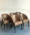 Vintage Italian Georgetti Leather Dining Chairs - Set of 5 For Sale In West Palm - Image 6 of 12