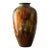Late 20th Century 18” Sculptural Multicolor Art Pottery Vase – Organic Glaze Studio Style For Sale
