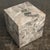 1980s Marble Stone Cube Mosaic Side End Accent Table Italian Modern For Sale - Image 4 of 12