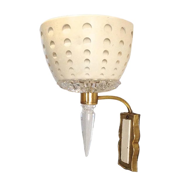 Mid-Century Modern Wall Lamps, 1950s, Set of 2 For Sale