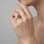 Purple Amethyst Multicolor Ring in 14k Gold, Size 7.5 For Sale - Image 6 of 11