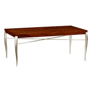 Pristine Alden Park Coffee Table Art Deco Period, the Poirot Cocktail Table For Sale