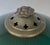 Glass 1910s Art Nouveau, Organic Design, Lamp With Large Cased Green Glass Shade, Tall and Special! For Sale - Image 7 of 7