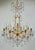 Gold Signed Baccarat Gilt Bronze and Crystal 12 Light Chandelier, circa 1890 For Sale - Image 8 of 12