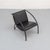 Black Postmodern Armchair by Karl-Friedrich Förster for KFF Design, 1980s For Sale - Image 8 of 13
