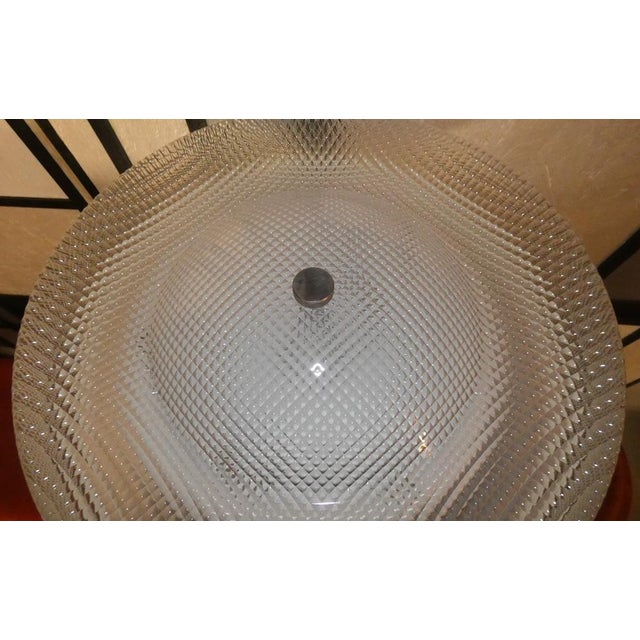 Metal Futurist Space Needle Table Lamp in Acrylic Glass and Steel, Italy, 1960s For Sale - Image 7 of 16