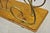 Victorian Antique English Victorian Brass and Oak Wood Scrolling Magazine Rack For Sale - Image 3 of 11