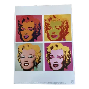 1993 Andy Warhol Foundation "Four Marilyns - 1964/1967" Pop Art Lithograph Print