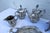 Meriden Silver Plate Co. Late 20th Century Meriden Silver Plated Serving Tea Tray Set With Pairpoint Pitcher and Cup 4483b For Sale - Image 4 of 18