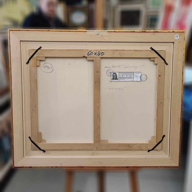 Max Hamlet, Animal Heads, 1995, Acrylic Painting on Canvas, Framed For Sale - Image 8 of 15