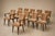 Set of 12 Brazilian Rosewood and Mohair Dining Chairs, Including Two Head Chairs, 1960s For Sale - Image 15 of 18