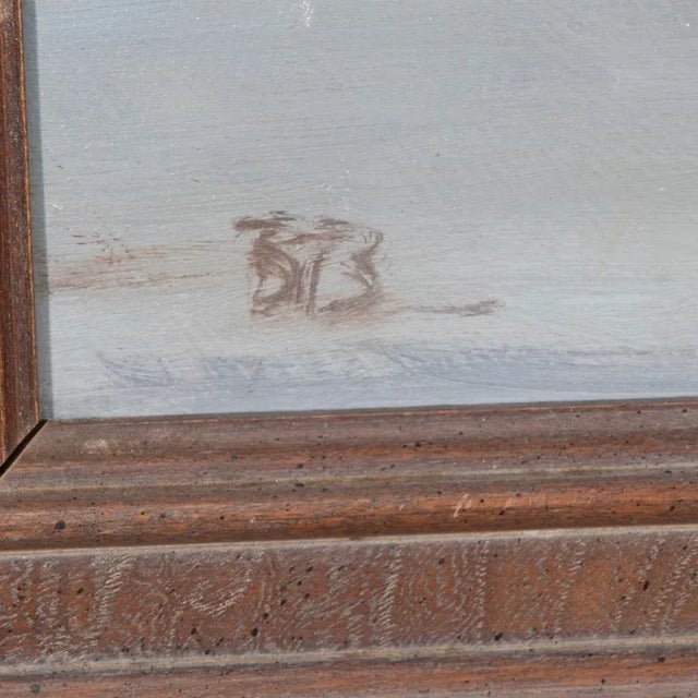 Brian Blood 'Fisherman's Wharf' San Francisco Plein Air Painting For Sale - Image 4 of 4