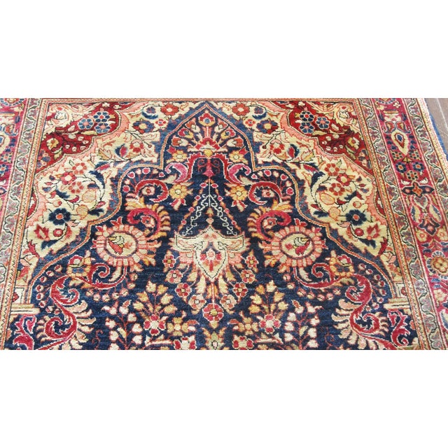 Antique Persian Prayer Rug For Sale - Image 4 of 8