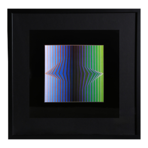 Victor Vasarely, Ilile Iii, Offset Lithograph