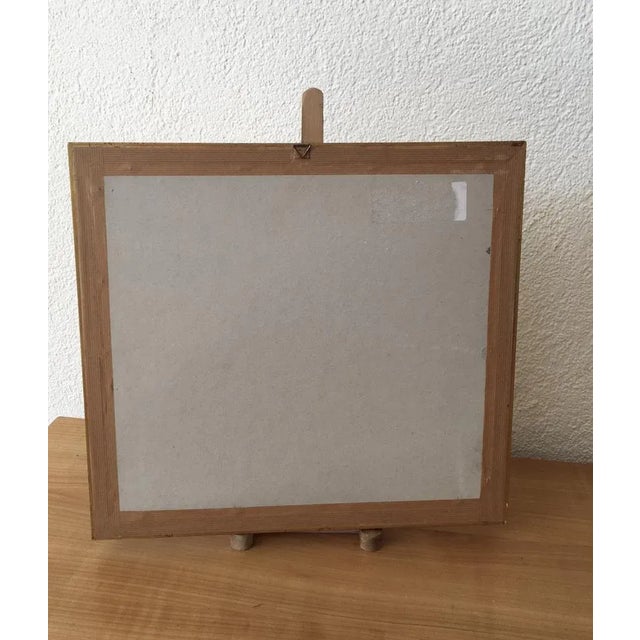 Black Carl Albert Angst, Portrait d'Enfant, Pencil on Paper, Framed For Sale - Image 8 of 9