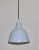 1940s Gray Enameled Metal Lamp For Sale - Image 5 of 7