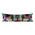 Silk Ikat Velvet Lumbar Pillow Cover, Extra Long Decorative Bench Cushion 16'' X 50'' For Sale