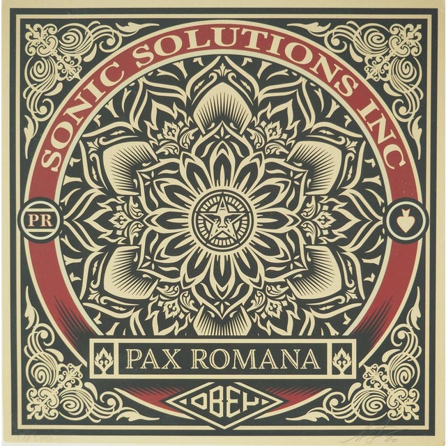 Shepard Fairey, Pax Romana, Lithograph For Sale - Image 8 of 8