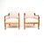A stylish and extremely well made pair of antique Swedish satin birch armchairs. They were recently imported from Sweden,...