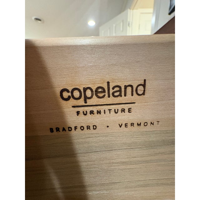 Copeland 1990s Copeland Furniture Solid Cherry & Walnut 6-Drawer Double Dresser For Sale - Image 4 of 6