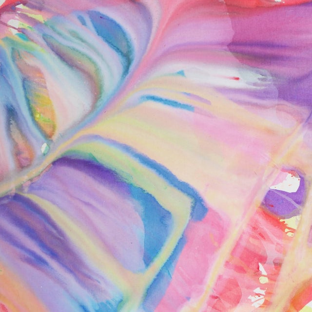 1970s 'Organic Abstract' by Frealon Norden Bibbins, 1976, Large Oil by San Francisco Artist, Bay Area Abstraction For Sale - Image 5 of 9