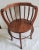 Wood Antique Round Chair With Vine Connecting Legs For Sale - Image 7 of 7