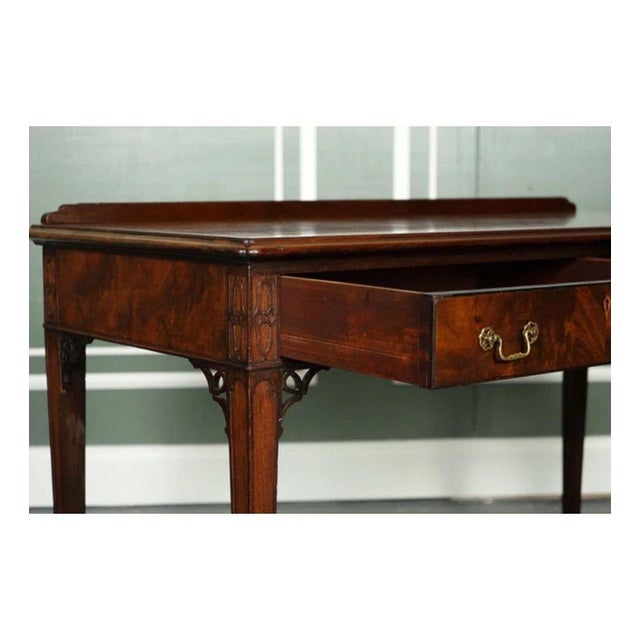Chippendale Style Hallway Console Table For Sale - Image 4 of 13
