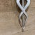 Aluminum Caduceus Symbol Medical Wall Mounted Sculpture Snakes & Wings For Sale - Image 4 of 12