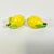 1970s Vintage Italian Mediterranean Hollywood Regency Lemon Salt & Pepper Shakers - A Pair For Sale - Image 6 of 15