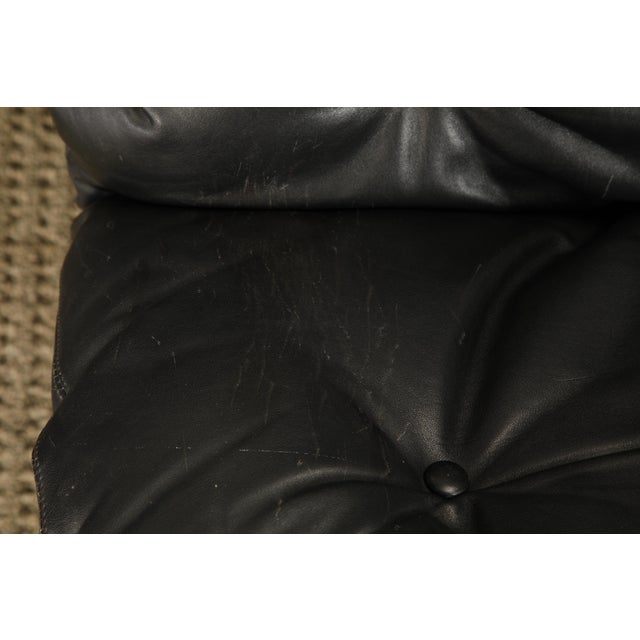 Black Vintage Mid-Century Norwegian Rosewood "Siesta" Leather Sling Lounge Chair, by Ingmar Relling for Westnofa For Sale - Image 8 of 16