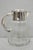 Antique Victorian German Silver Plated Crystal Glass Lemonade Water Pitcher For Sale - Image 13 of 13