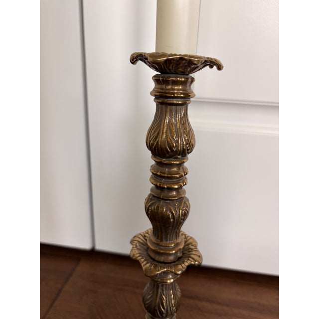 Linen 1990s Frederick Cooper Table Lamps - a Pair For Sale - Image 8 of 13