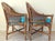 Pair McGuire Rattan and Cane Chairs For Sale - Image 9 of 14