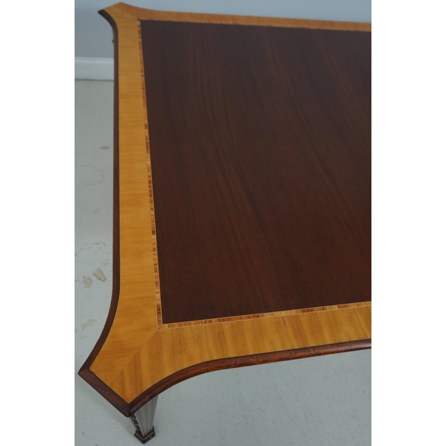 Brown John Widdicomb Neoclassical Mahogany Dining Room Table For Sale - Image 8 of 18