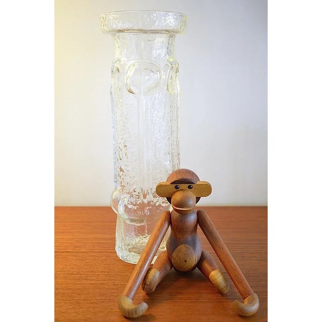 Glass Italian Glass Vase by Wayne Husted for Stelvia, Italy, 1960s For Sale - Image 7 of 8