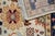 Textile 10x14 Violet Traditional Ivory Allover Floral Modern Handknotted Wool Carpet Rug For Sale - Image 7 of 8